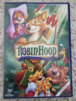 Robin Hood dvd, Disney klassikko 21