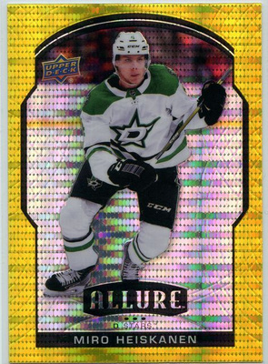 2020-21 Allure Yellow Taxi #41 Miro Heiskanen