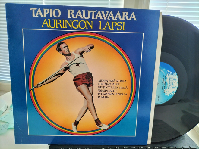 TAPIO RAUTAVAARA, Auringon lapsi, LP -80 HIENO KUNTO !!