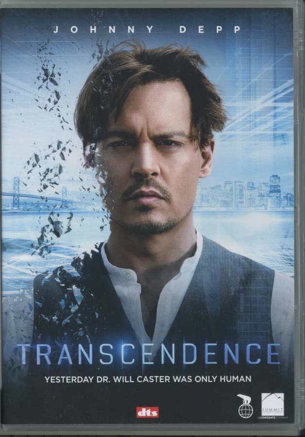 TRANSCENDENCE - Suomi DVD 2014 - Johnny Depp, Rebecca Hall