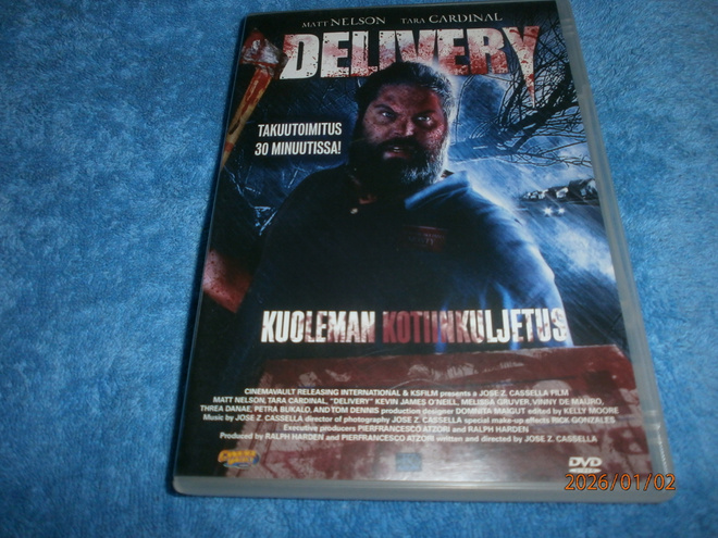 DELIVERY kuoleman kotiinkuljetus  -  DVD