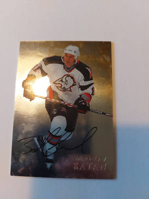 1998-99 Be A Player Autographs #164 Miroslav Satan