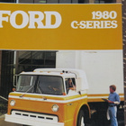 1980 Ford C-series kuorma-auto esite - KUIN UUSI - truck - pikkukuva 1