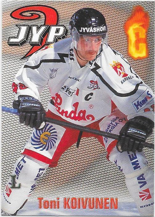 1998-99 CardSet #132 Toni Koivunen JYP