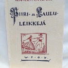 Piiri- ja laululeikkejä - Kaarina Kari - pikkukuva 1