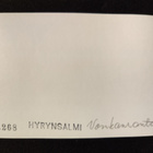 Postikortti Hyrynsalmi 1964 Karhumäki Alkup.Mallikappale - pikkukuva 3