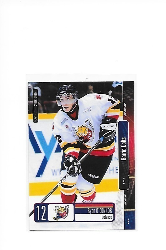 2008-09 Barrie Colts #9 Ryan O`Connor KooKoo farmi