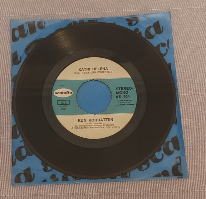 Katri Helena Kun Kohdattiin 7"Single