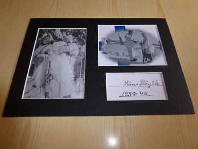Simo Häyhä valokuvat A4 paspis