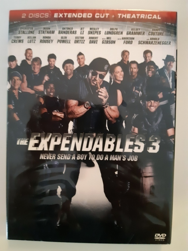 The Expendables 3,(UUSI-AVAAMATON)  - DVD