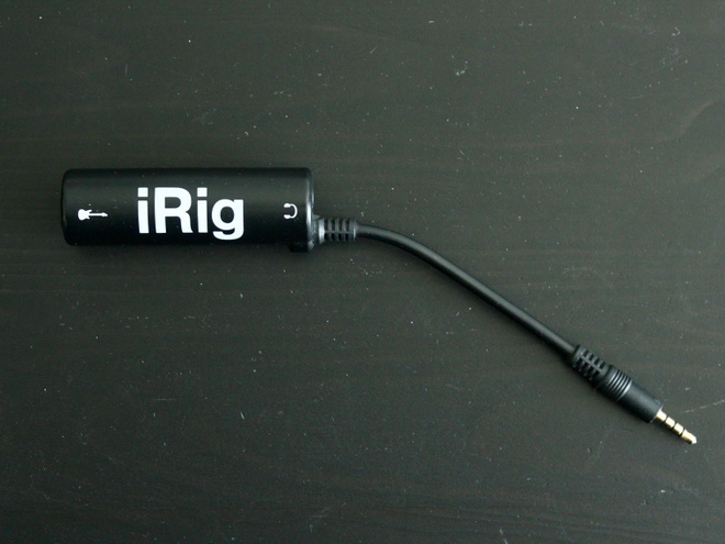 iRig yhdistää kitaran iPad tai iPhone laitteeseen