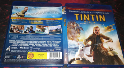 Tintin Seikkailut -Yksisarvisen Salaisuus (blu-ray)