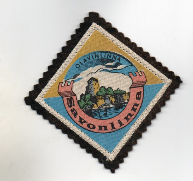 Savonlinna; Matkailu /hihamerkki  (kangasta)