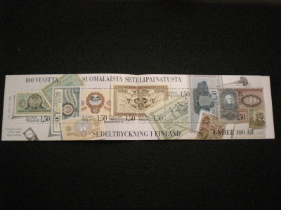 Postimerkkivihko Setelipainaatusta 18.05.1985 - LaPe V7 **