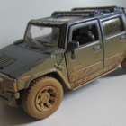 2005 HummerN2 Sut Kinsmart auton pienoismalli pit 12cm - pikkukuva 5