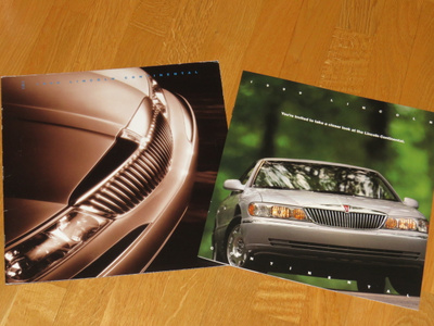 1999 Lincoln Continental PRESTIGE esite KUIN UUSI - 32 siv