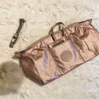 KIPLING METALLIC ROSE suloinen roosa pouch - pikkukuva 2