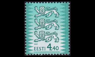 Eesti 376IIa ** Käyttösarja leijonat -01 (2000)