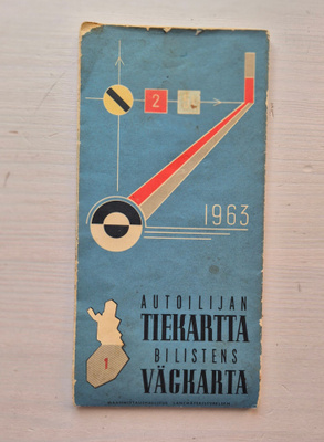 Autoilijan tiekartta 1963