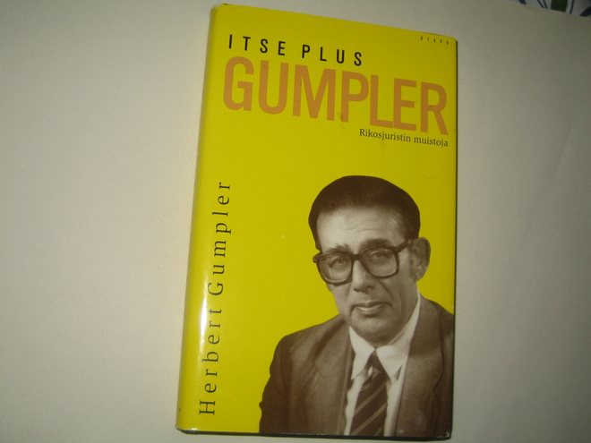 Herbert Gumpler -  Rikosjuristin muistoja (1996)