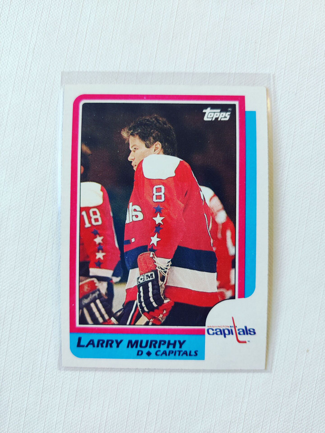 86-87 Topps - Larry Murphy