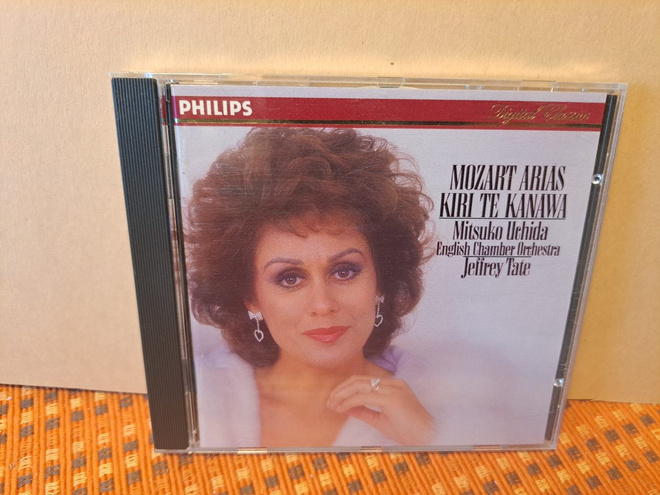 Mozart:Arias-Kiri Te Kanawa-Mitsuko Uchida-Jeffrey Tate CD