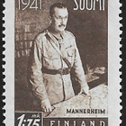 1941 Sotamarsalkka Mannerheim 1:75 mk ** LaPe 249 W II 19 mm - pikkukuva 1