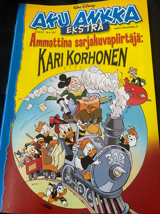 Aku Ankka Ekstra 187 - Kari Korhonen (3/2013)