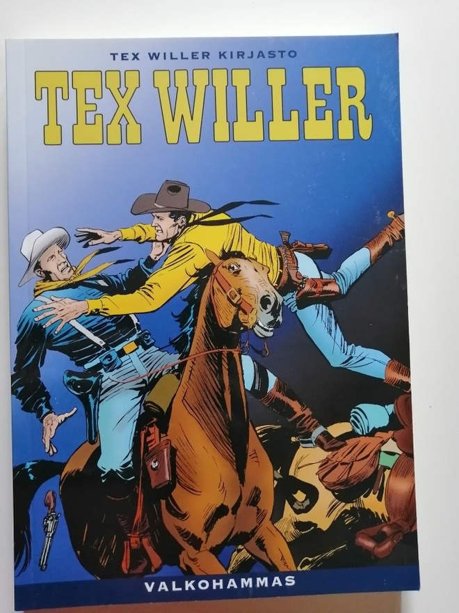 Tex Willer -kirjasto 45: Valkohammas (Bonelli & Galleppini)