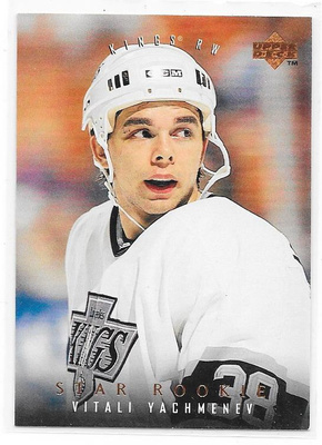 1995-96 Upper Deck #263 Vitali Yachmenev Los Angeles Kings