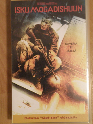 Black Hawk Down (Isku Mogadishuun) VHS