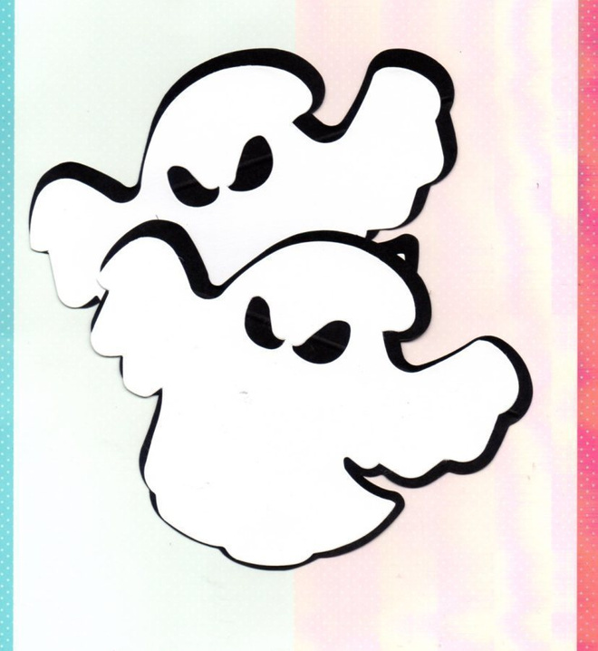HALLOWEEN °°Kummitus°° -Koriste /2-osainen