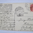 VANHA Postikortti Nainen Mekko Venäjän Lipusta 1907 - pikkukuva 2