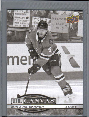 2025-26 Upper Deck - Canvas - Black & White - 0,75 € / kpl