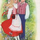 kortti °/** Kansallispuku Häme Nastola Orimattila - eril. - pikkukuva 1