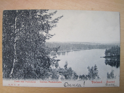 VANHA Postikortti Punkaharju ennen 1905