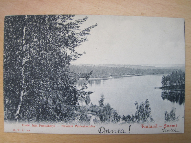 VANHA Postikortti Punkaharju ennen 1905