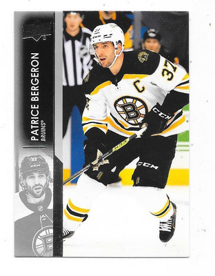 2021-22 Upper Deck #13 Patrice Bergeron , Boston Bruins