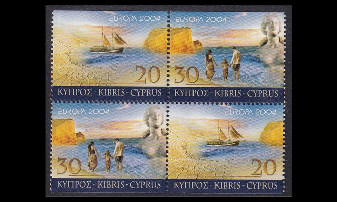 Kypros 1035-6DD ** Europa loma vihkoneliö (2004)