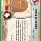 Pokémon 1999 Topps Diglett - pikkukuva 2