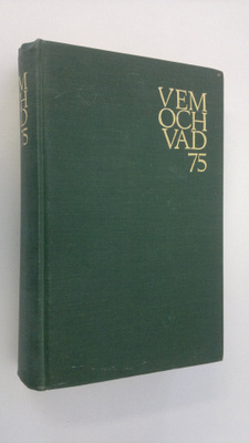 Henrik Ekberg : Vem och vad : biografisk handbok 1975