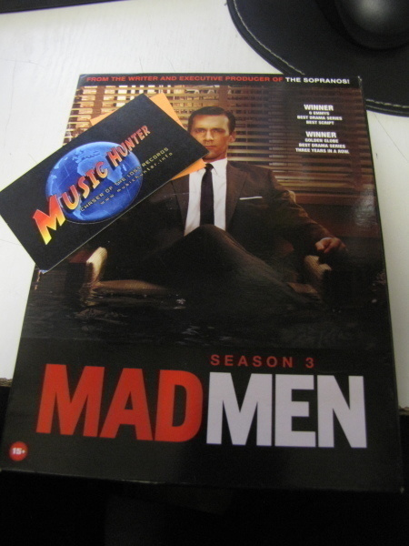 MAD MEN 3.TUOTANTOKAUSI DVD BOX SET .