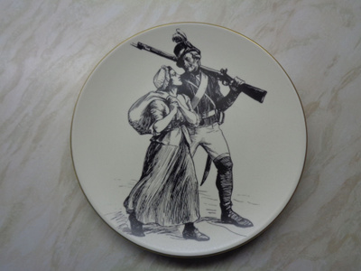 Lotta Svärd - Arabia seinälautanen VÄNRIKKI STOOLIN TARINAT