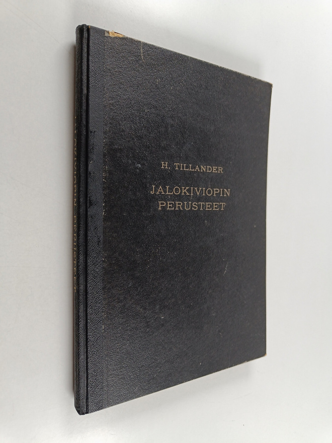 Herbert Tillander : Jalokiviopin perusteet (numeroitu)