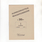 Musiikki, sekalaisia esitteitä, 5 kpl. , 1930-1950 ? - pikkukuva 4