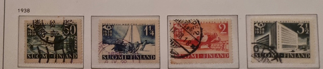 LaPe 213, 214, 215, 216 - Postin 300-vuotisjuhla - o
