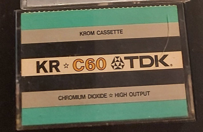 Harvinainen TDK-KR 60 C-Kasetti. 1973-74. + D-90 Mukaan !