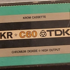 Harvinainen TDK-KR 60 1972 C-Kasetti. - pikkukuva 2