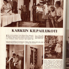 Kotiliesi n:o 19 1957 Aune Tuppuraisen perhe. Karkun kilpail - pikkukuva 4