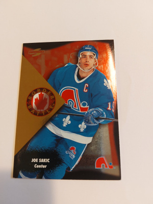 1995-96 Score Border Battle #4 Joe Sakic